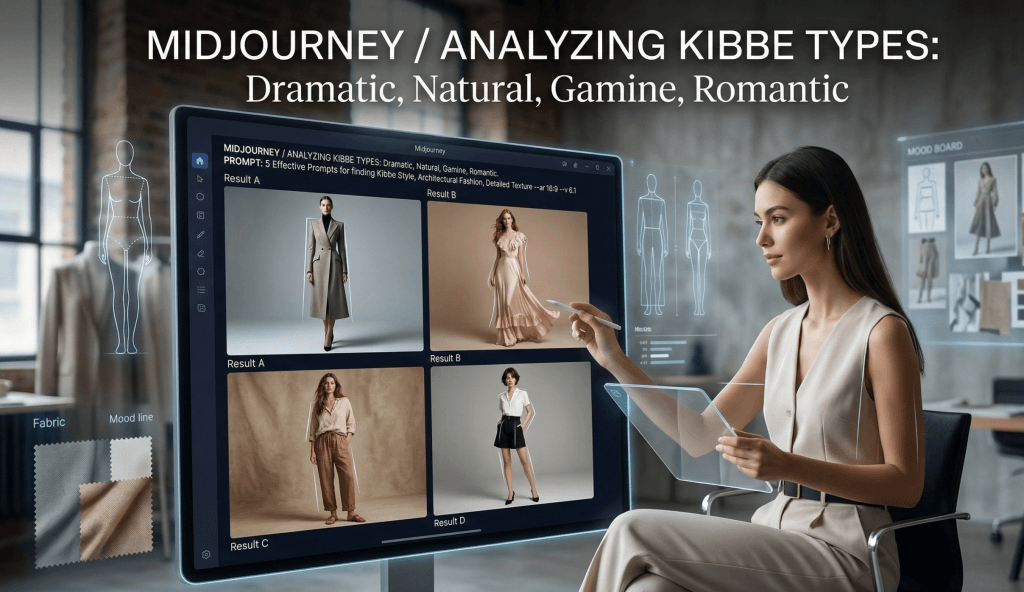 5 промтов для Midjourney, чтобы подобрать свой тип внешности (Кибби)