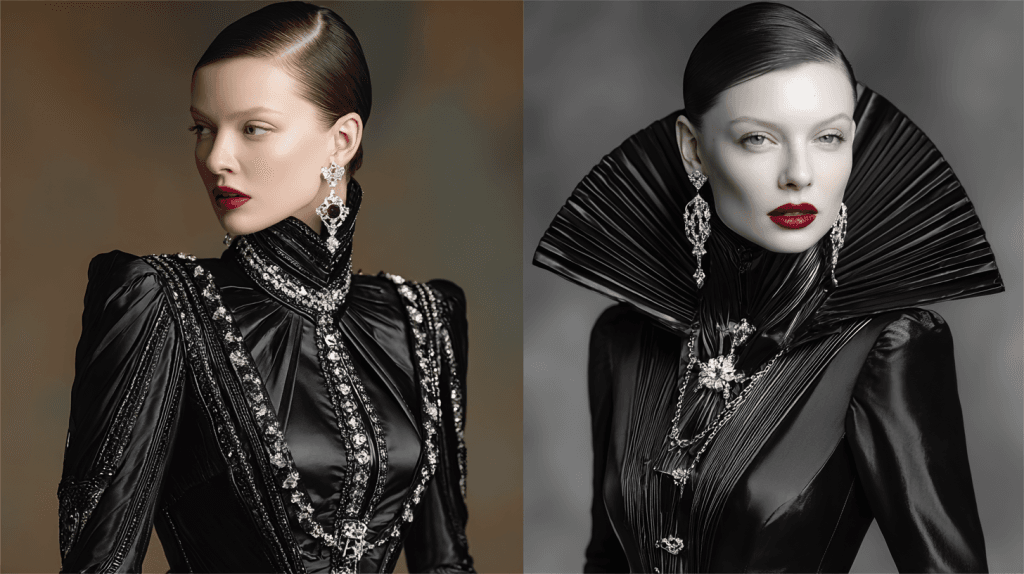 Kibbe Dramatic vs Kibbe Romantic 4