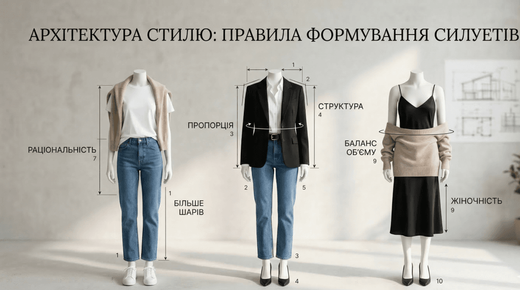 Архітектура стилю правила формування силуетів