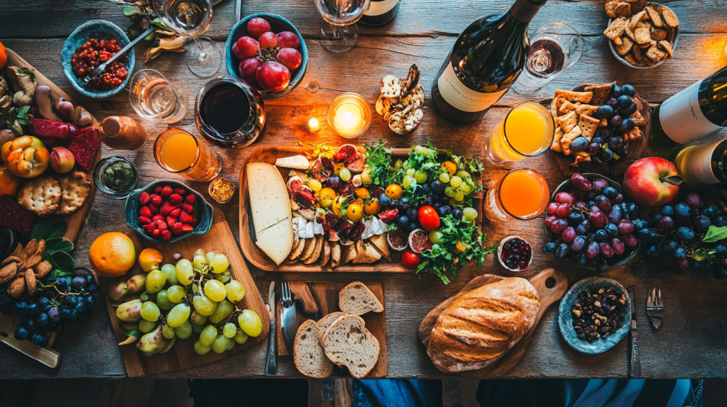 Меню вечірки вдома на 10 людей