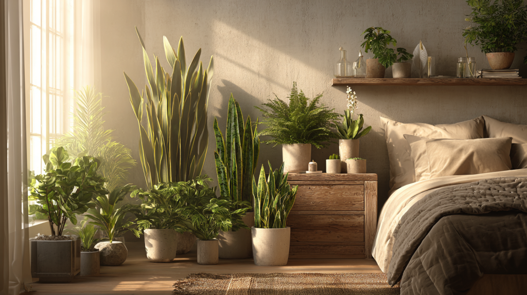 Рослини для спальні, що очищують повітря