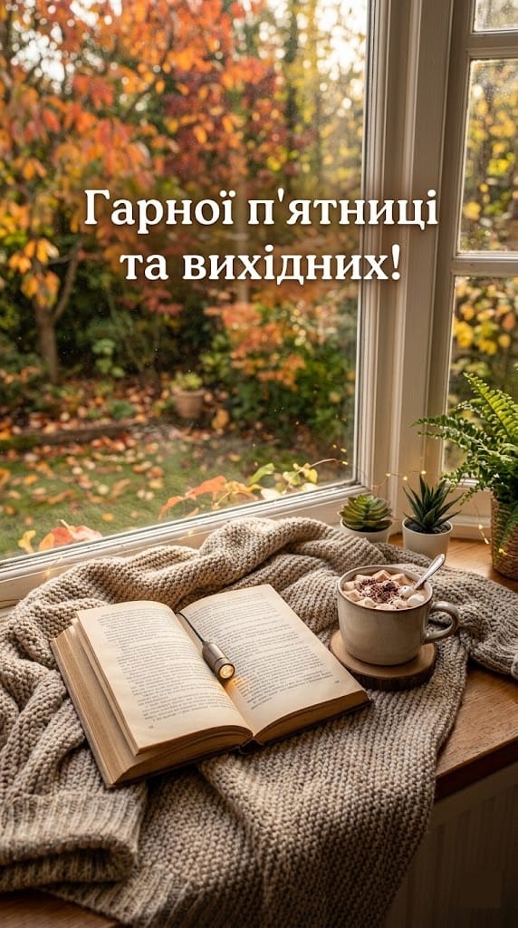 Гарної п'ятниці та вихідних картинки для затишного відпочинку