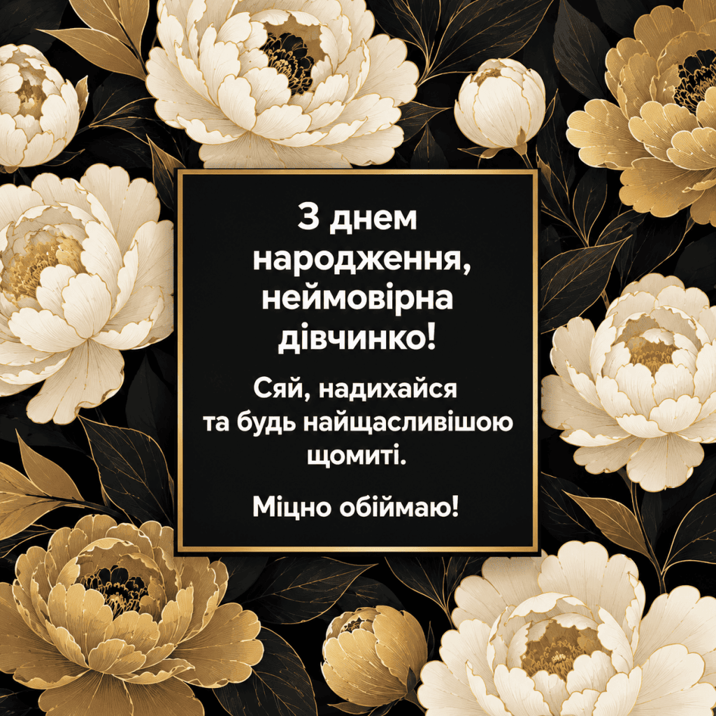 Красиві привітання з днем народження доньки в картинках скачати на телефон