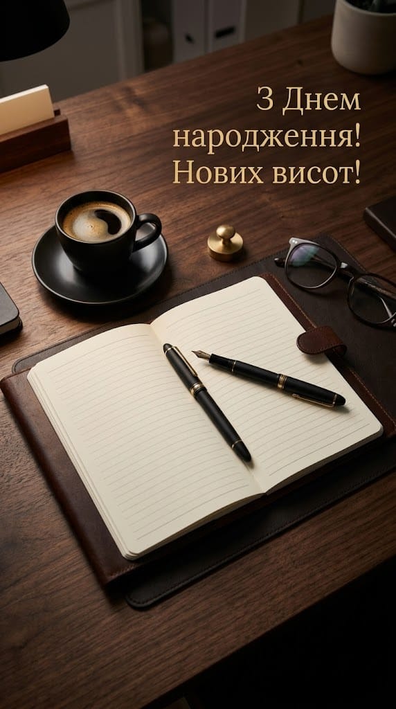 Серйозні картинки з днем народження для колеги чоловіка або керівника