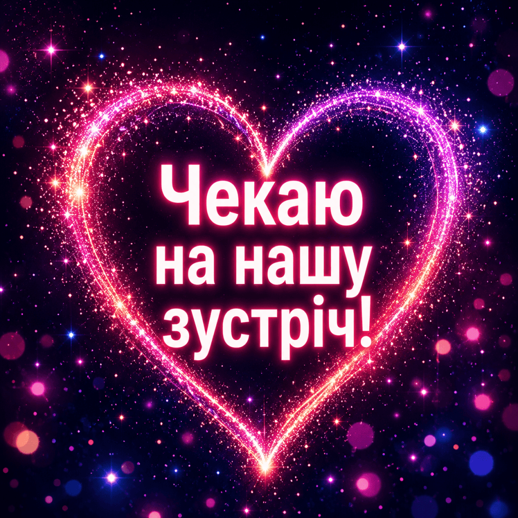 Концепт оригінальної анімаційної gif картинки сумую за тобою для месенджерів.