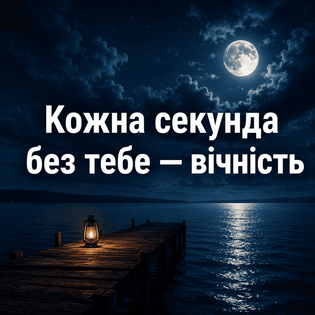 Зворушлива картинка сумую за тобою до сліз із красивим вечірнім пейзажем.